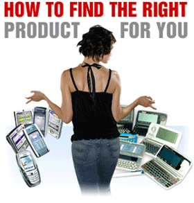How to find the right product for you