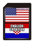 SD card English-Croatian ECr500T