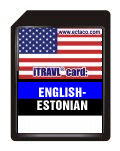 2GB SD Card English-Estonian iTRAVL NTL-2Es
