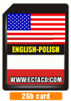 2GB SD Card English-Polish iTRAVL NTL-2P