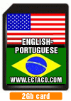 2GB SD Card English-Portuguese iTRAVL NTL-2Pg